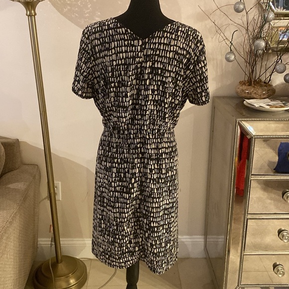 Eileen Fisher silk dress size medium - Picture 3 of 5